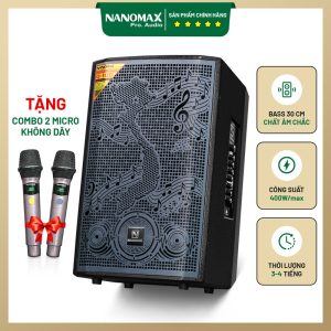 Loa karaoke nanomax q-100 1