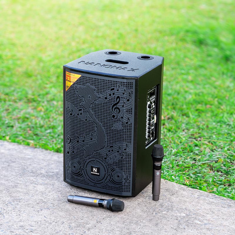 Loa karaoke nanomax q-100 10