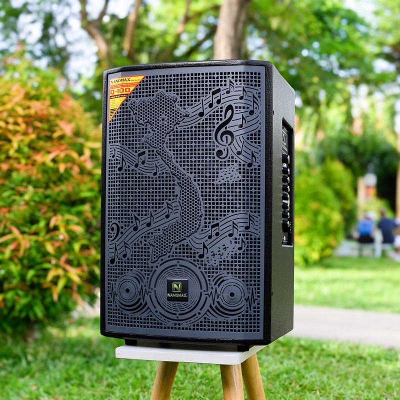 Loa karaoke nanomax q-100 3
