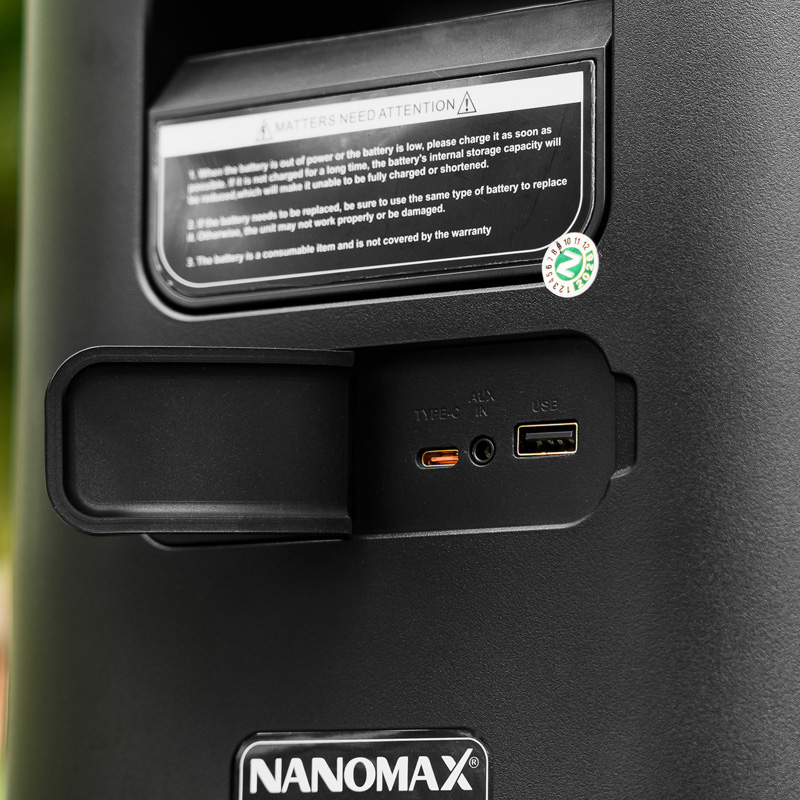 loa karaoke xách tay nanomax D-2 15