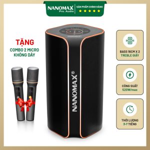 loa karaoke xách tay nanomax D-3 1