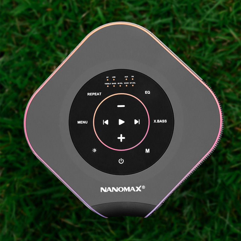 loa karaoke xách tay nanomax D-3 11
