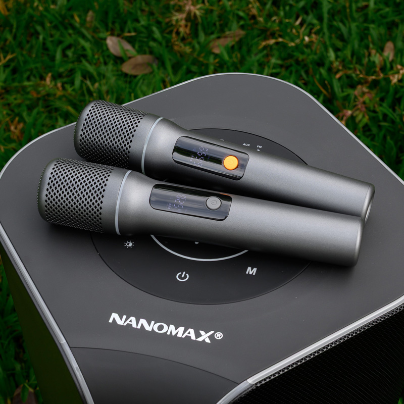 loa karaoke xách tay nanomax D-3 12