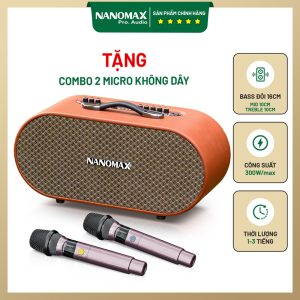 loa karaoke xách tay nanomax k-02 1