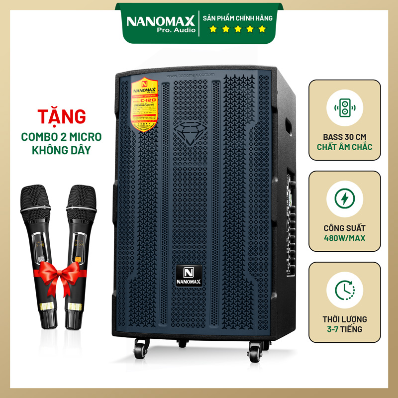 Loa Laraoke Nanomax C-120 1