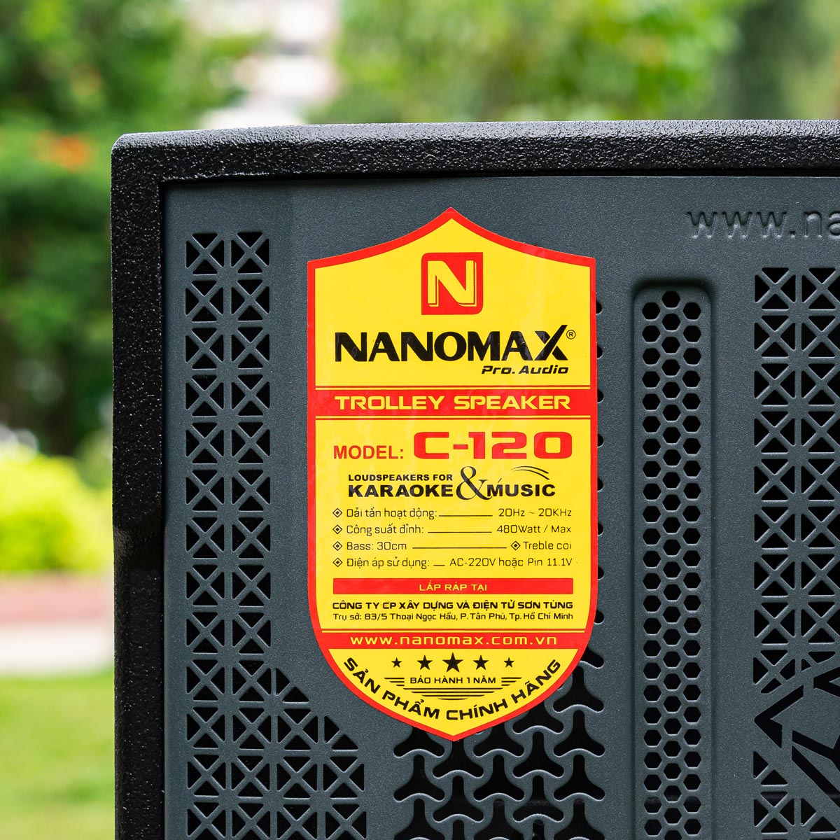Loa Laraoke Nanomax C-120 11