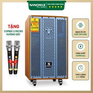 Loa karaoke nanomax k-330 1