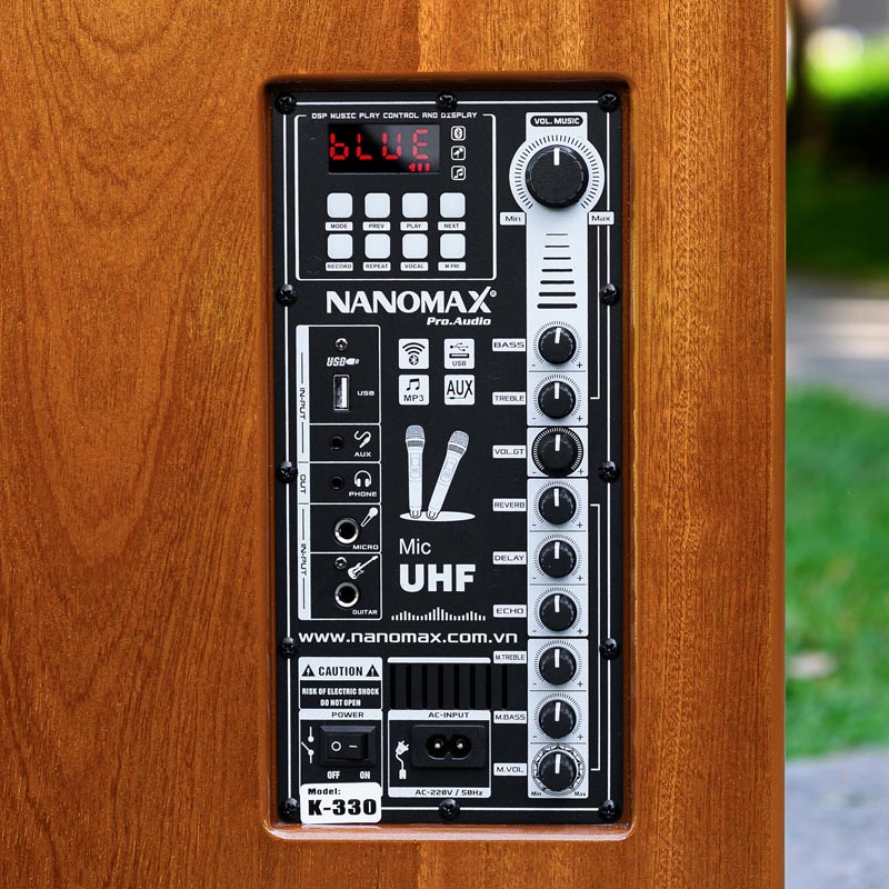 Loa karaoke nanomax k-330 11