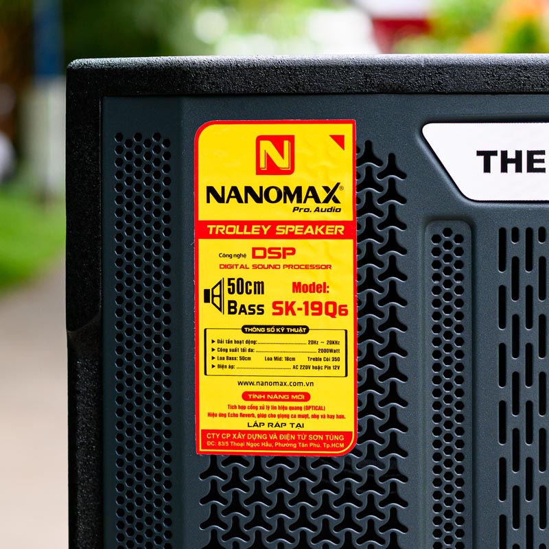 Loa kéo Nanomax SK-19Q6 14