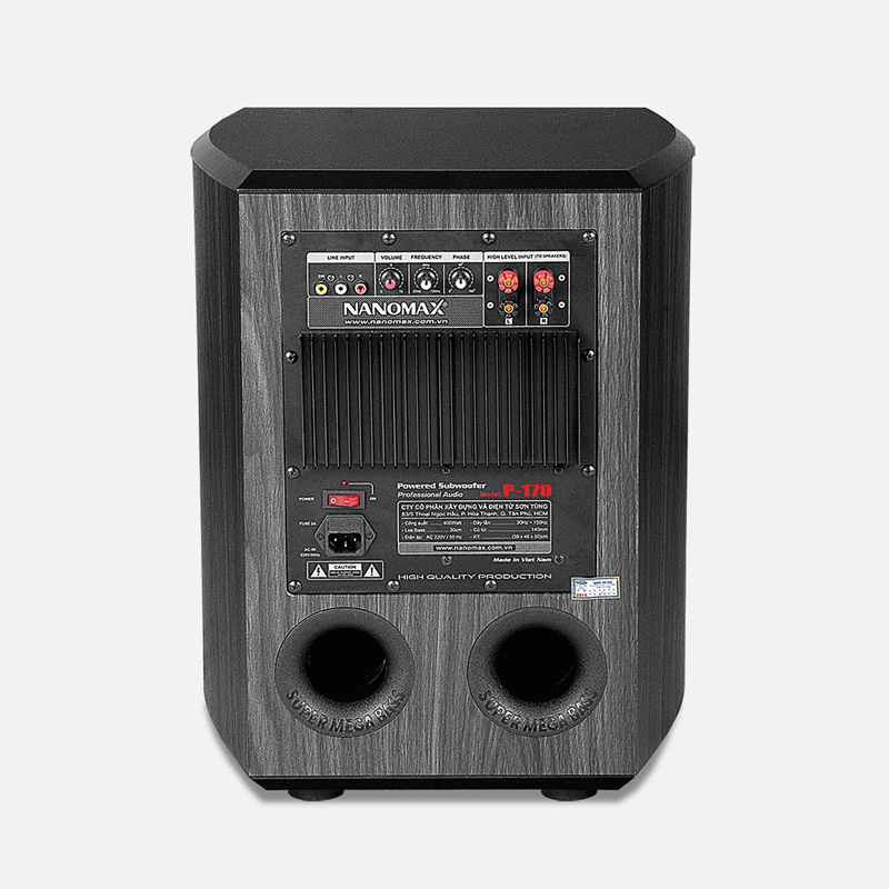 Loa SUB điện Nanomax P-170 3